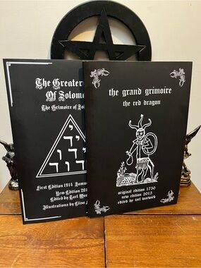 The Grand Grimoire & The Greater Key of Solomon — Grimoire Set